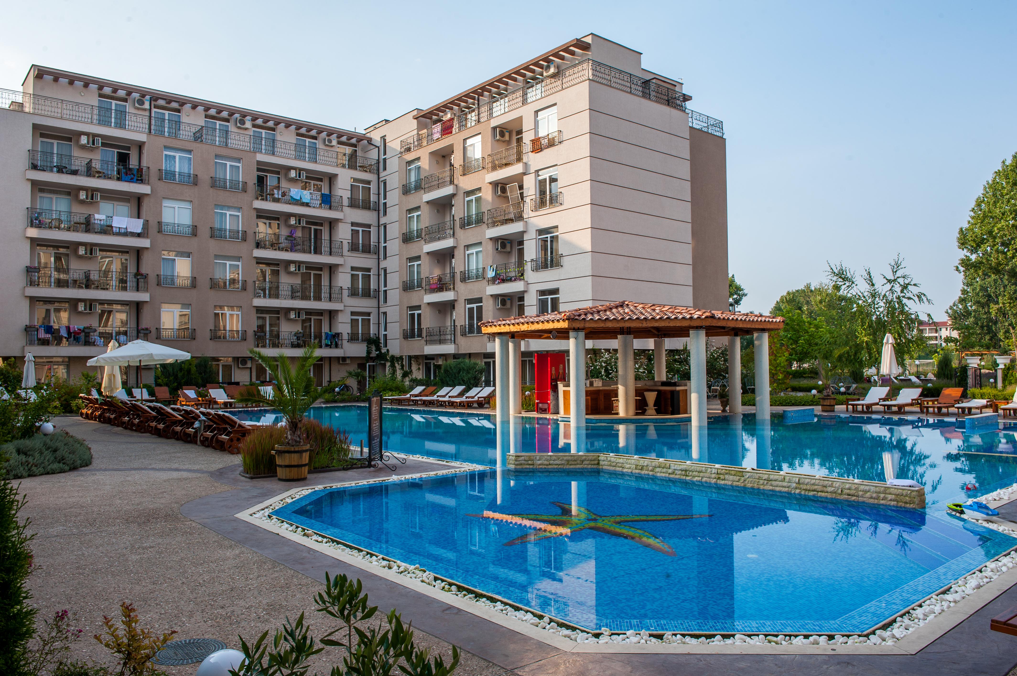 Апарт отель Dawn Park Complex Солнечный берег Экстерьер фото