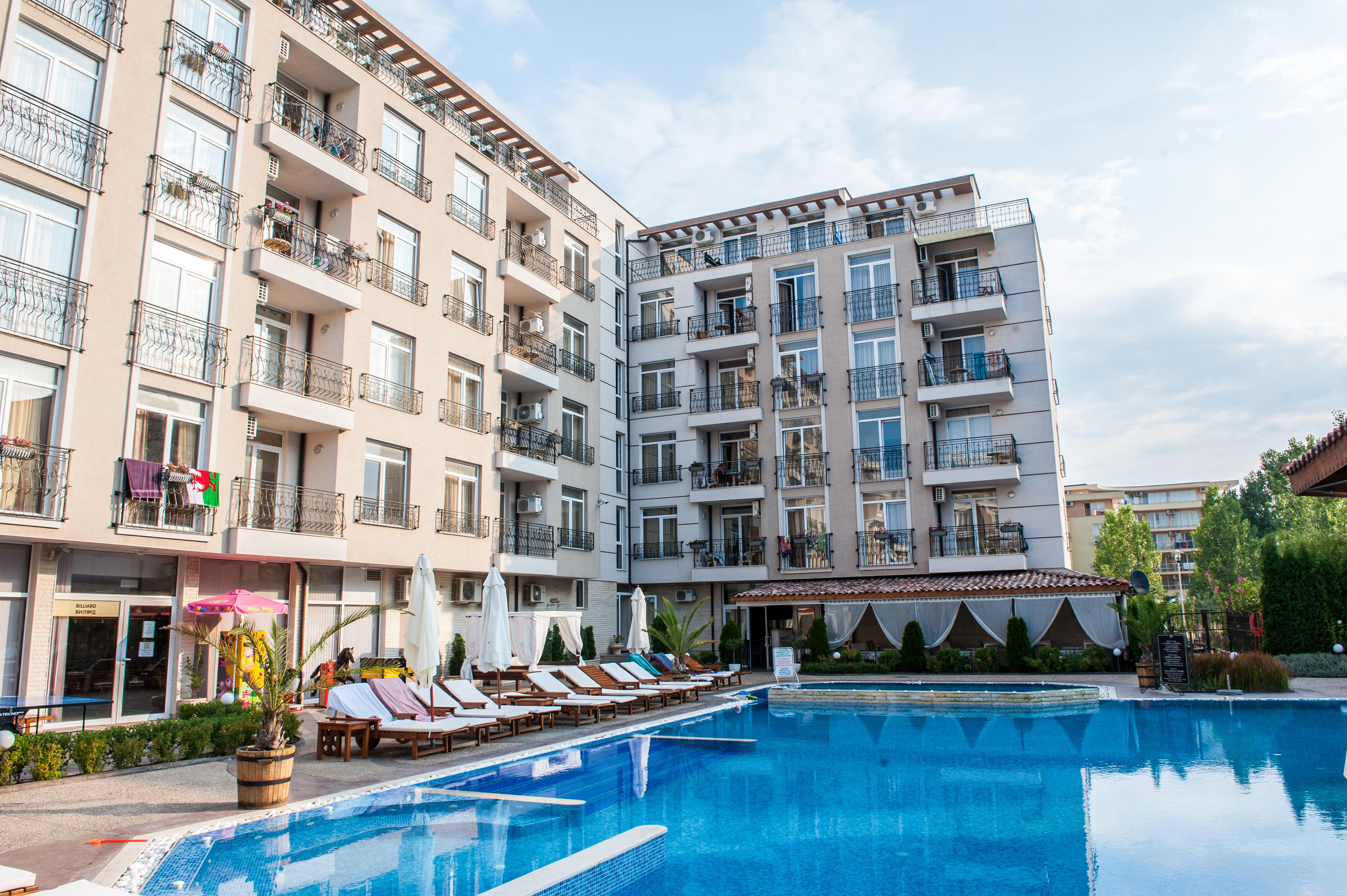 Апарт отель Dawn Park Complex Солнечный берег Экстерьер фото