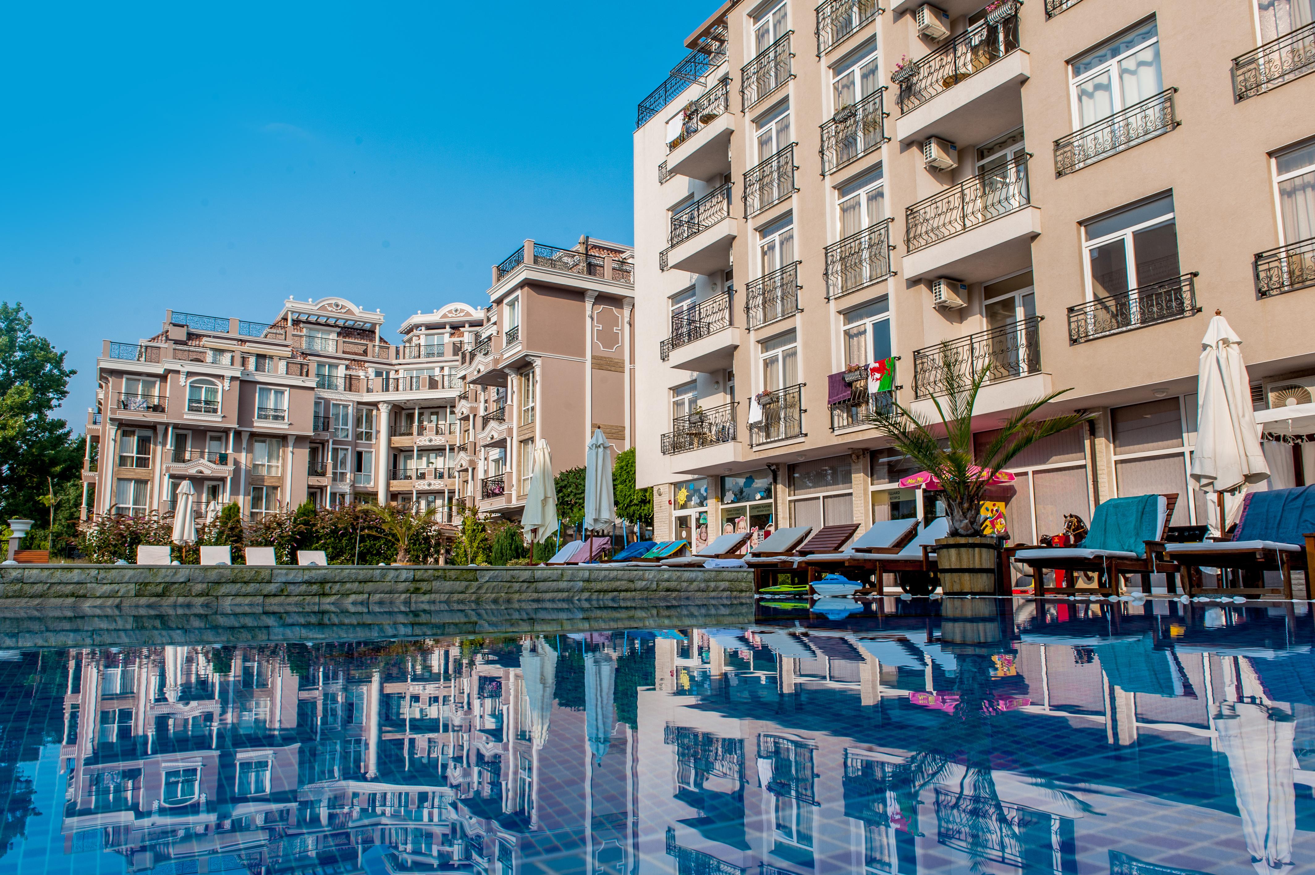 Апарт отель Dawn Park Complex Солнечный берег Экстерьер фото
