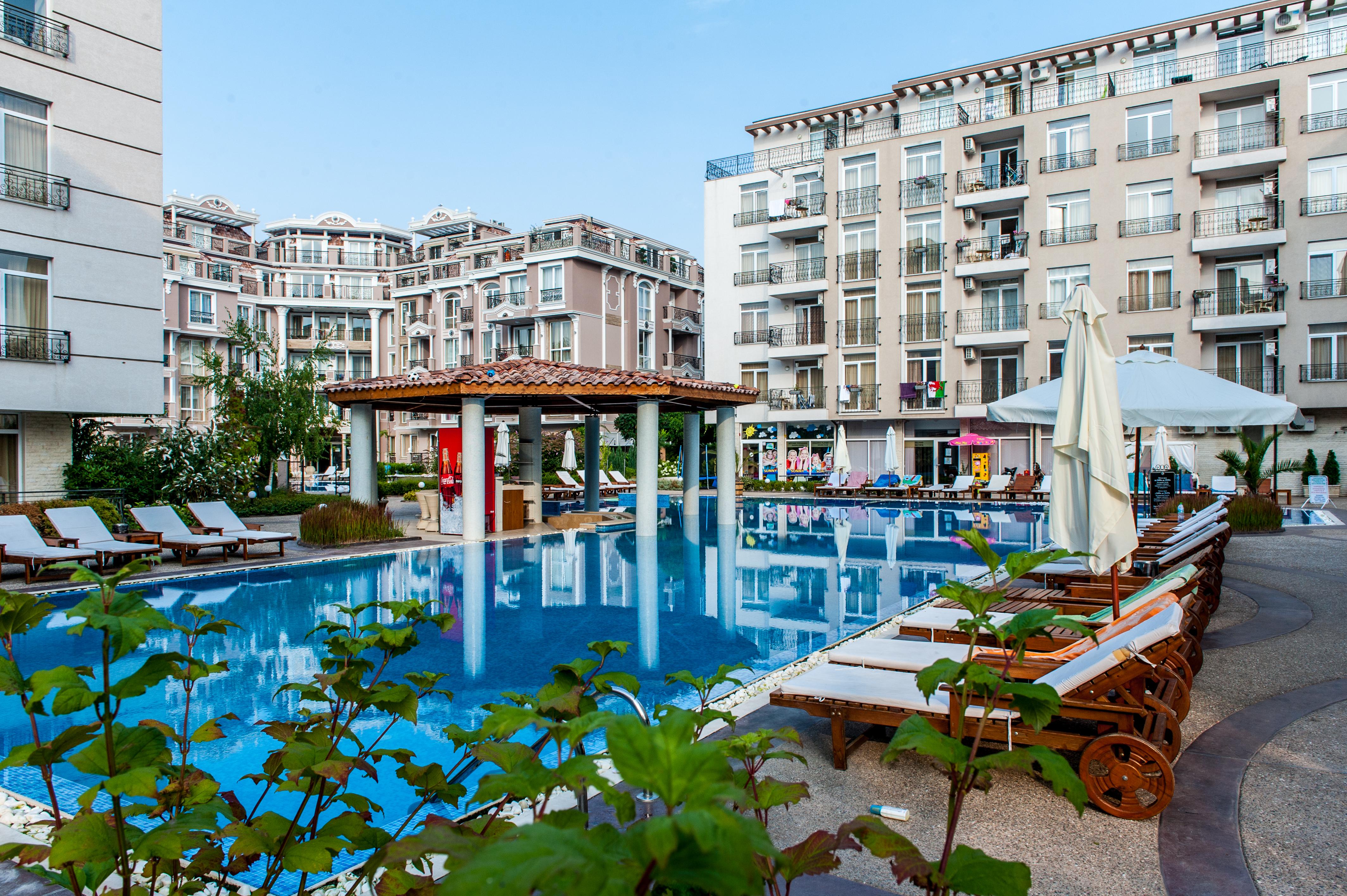 Апарт отель Dawn Park Complex Солнечный берег Экстерьер фото