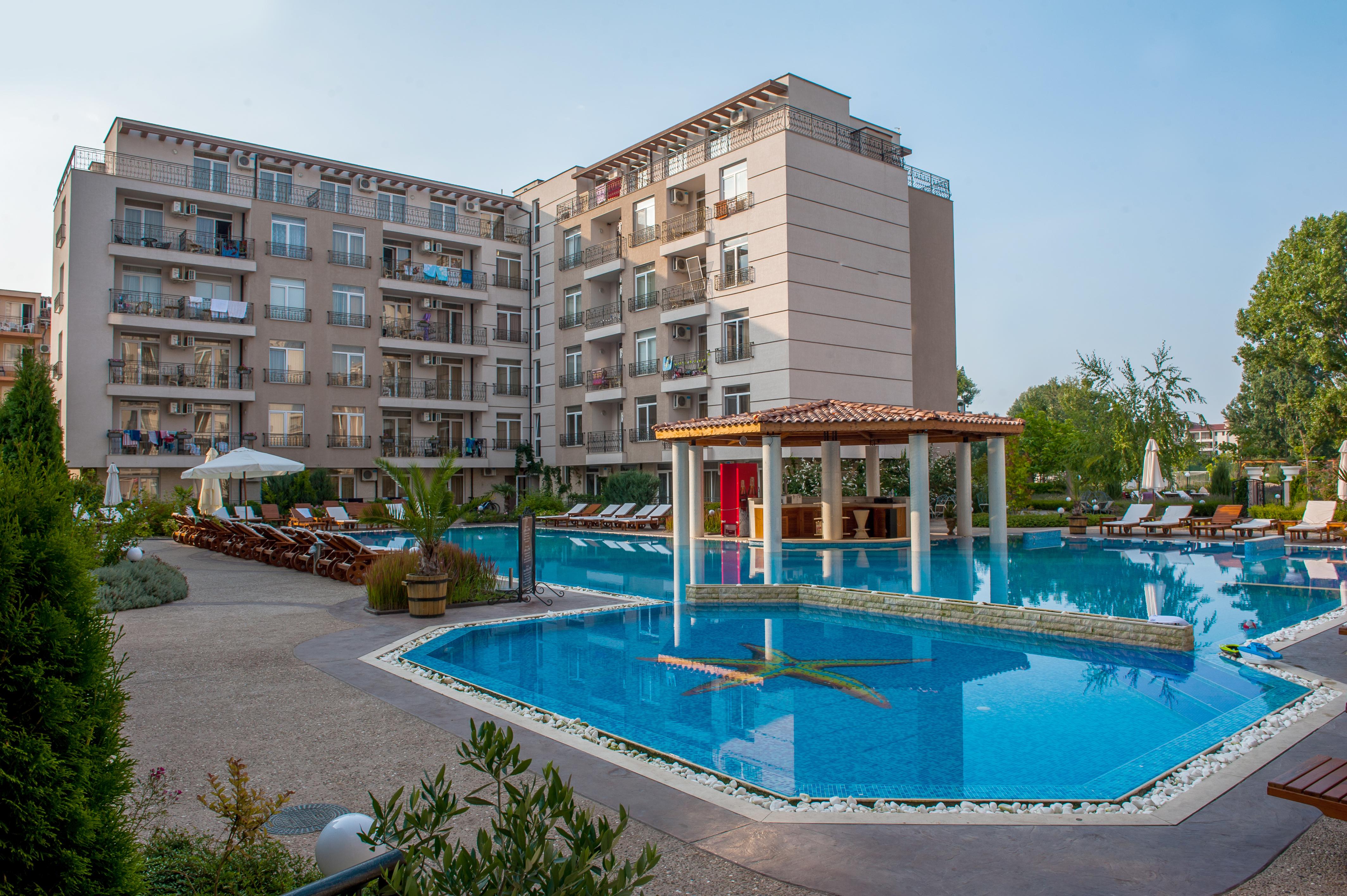 Апарт отель Dawn Park Complex Солнечный берег Экстерьер фото