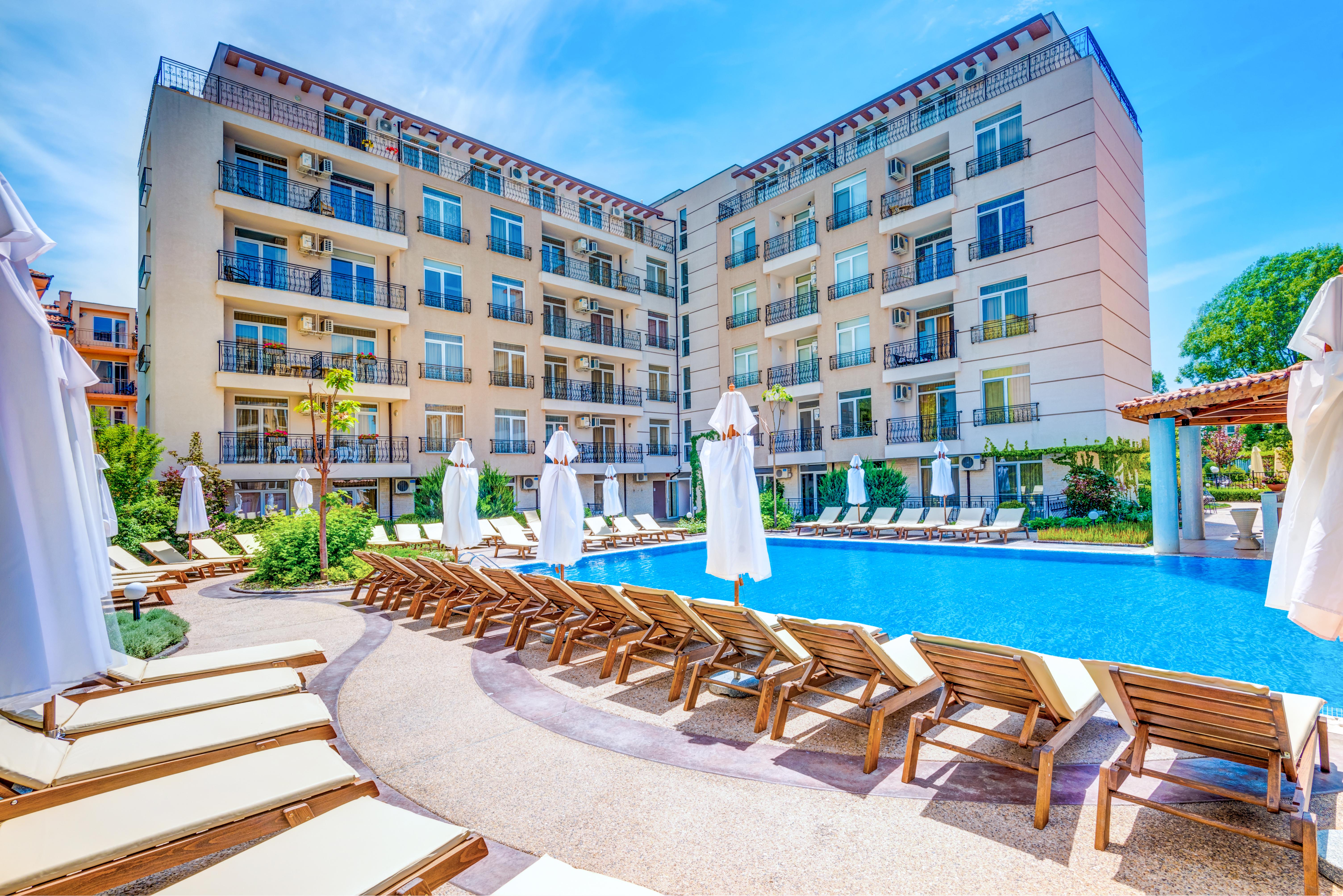 Апарт отель Dawn Park Complex Солнечный берег Экстерьер фото