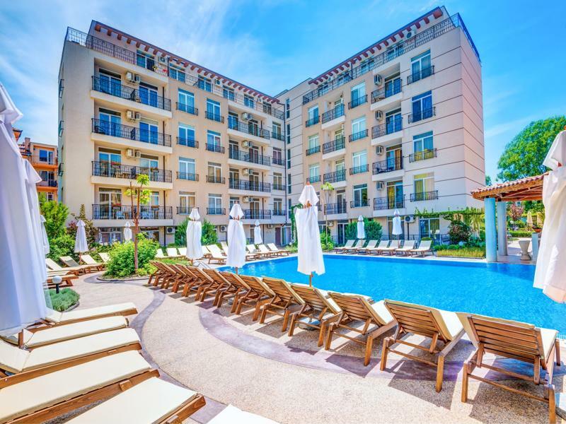 Апарт отель Dawn Park Complex Солнечный берег Экстерьер фото